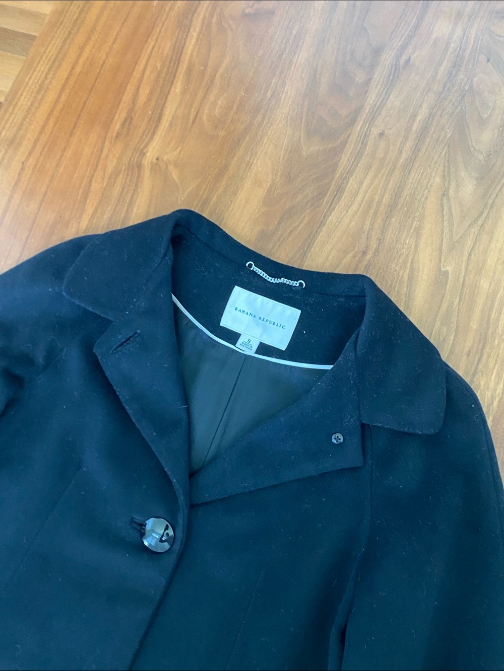 Banana Republic Wool Blend Coat Size Small - Picture 6 of 9